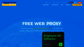 What M.4everproxy.com website looked like in 2022 (1 year ago)