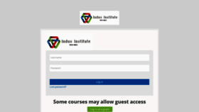What Moodle.indusinstitute.edu.au website looked like in 2022 (1 year ago)