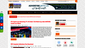 What Muhammadniaz.net website looked like in 2022 (1 year ago)