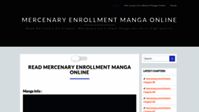 What Mercenaryenrollments.com website looked like in 2022 (1 year ago)