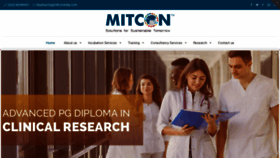 What Mitconbiopharma.com website looked like in 2022 (1 year ago)