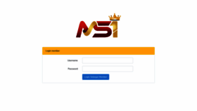What Member.mymsi.co.id website looked like in 2022 (1 year ago)