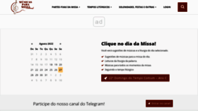 What Musicasparamissa.com.br website looked like in 2022 (1 year ago)