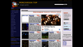What Minijuegostop.com.mx website looked like in 2022 (1 year ago)