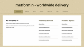 What Metformin247.com website looked like in 2022 (1 year ago)