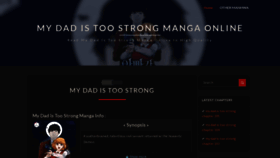 What Mydadistoostrong.online website looked like in 2022 (1 year ago)