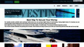 What Moneyonlineinvestment.com website looked like in 2022 (1 year ago)