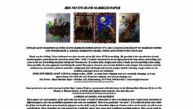 What Marblingpaper.com website looked like in 2022 (2 years ago)