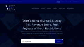 What Mecodebuy.com website looked like in 2022 (1 year ago)