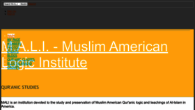 What Muslimamericanlogic.ning.com website looked like in 2022 (1 year ago)
