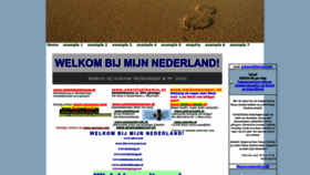 What Mijn-nederland.nl website looked like in 2022 (1 year ago)