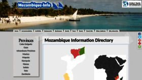 What Mozambique-info.co.za website looked like in 2022 (1 year ago)