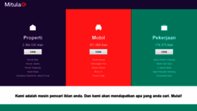 What Mitula.co.id website looked like in 2022 (1 year ago)