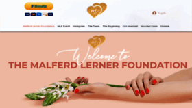 What Malferdlernerfoundation.com website looked like in 2022 (1 year ago)