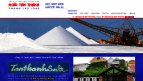 What Muoitanthanh.com website looked like in 2022 (1 year ago)