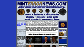 What Minterrornews.com website looked like in 2022 (1 year ago)