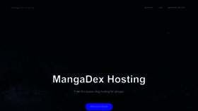 What Mangadex.com website looked like in 2022 (1 year ago)