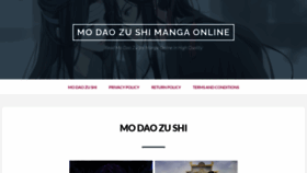 What Modaozushimanhua.com website looked like in 2022 (1 year ago)