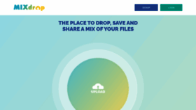 What Mixdrop.club website looked like in 2022 (3 years ago)