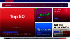 What Muziktoplistem.com website looked like in 2022 (3 years ago)