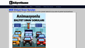 What Mebehliyetsinavsorulari.com website looked like in 2022 (1 year ago)