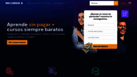 What Miscursosbaratos.com website looked like in 2022 (1 year ago)