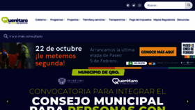 What Municipiodequeretaro.gob.mx website looked like in 2022 (1 year ago)
