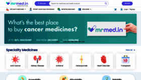 What Mrmed.in website looked like in 2022 (2 years ago)