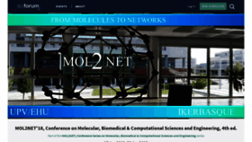 What Mol2net-04.sciforum.net website looked like in 2022 (1 year ago)