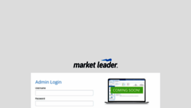 What Mymarketleader.com website looked like in 2022 (1 year ago)