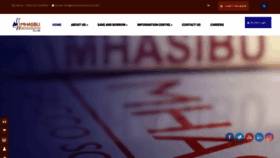 What Mhasibusacco.com website looked like in 2022 (1 year ago)