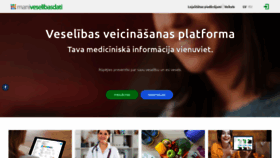 What Maniveselibasdati.lv website looked like in 2022 (1 year ago)