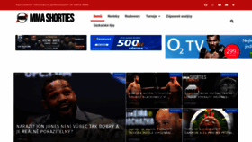 What Mmashorties.cz website looked like in 2022 (1 year ago)