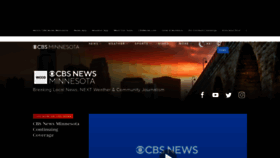 What Minnesota.cbslocal.com website looked like in 2022 (1 year ago)