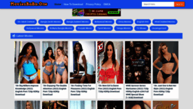 What Moviesbaba.one website looked like in 2022 (1 year ago)