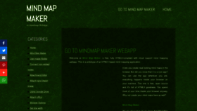 What Mindmapmaker.org website looked like in 2022 (1 year ago)