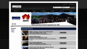 What Mgs.net.au website looked like in 2022 (1 year ago)