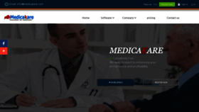 What Medicakare.com website looked like in 2022 (1 year ago)