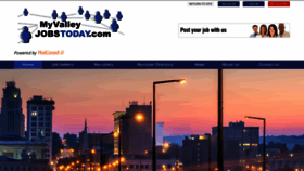 What Myvalleyjobstoday.com website looked like in 2022 (1 year ago)