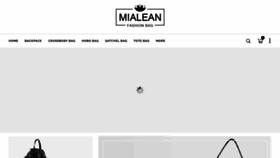 What Mialean.com website looked like in 2022 (1 year ago)