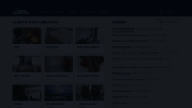 What Modrastrecha.sk website looked like in 2022 (1 year ago)