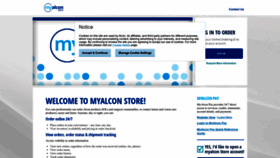 What Myalconstore.com website looked like in 2022 (1 year ago)