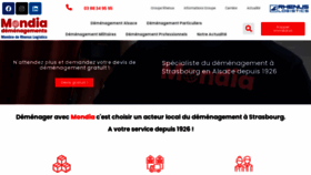 What Mondia-demenagements.fr website looked like in 2022 (1 year ago)