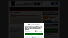 What Menschenrechte.org website looked like in 2022 (1 year ago)