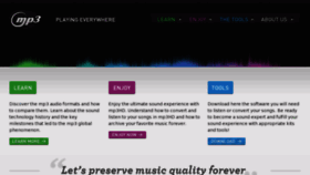 What Mp3hd.com website looked like in 2011 (12 years ago)