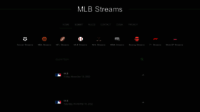 What Mlbstreams100.com website looked like in 2022 (1 year ago)