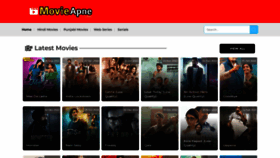 What Movieapne.com website looked like in 2022 (2 years ago)