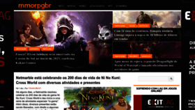 What Mmorpgbr.com.br website looked like in 2022 (1 year ago)