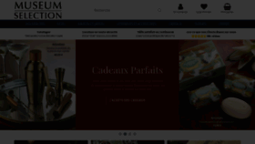 What Museumselection.fr website looked like in 2022 (1 year ago)