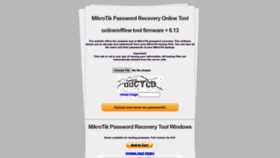 What Mikrotikpasswordrecovery.net website looked like in 2022 (1 year ago)